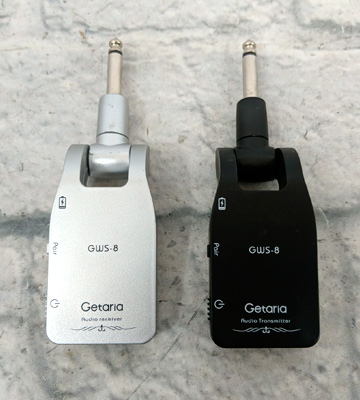 Review of Getaria Built-in Rechargeable Lithium Battery Wireless Guitar System