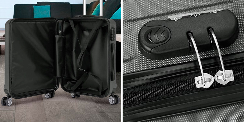 Review of Kono 3pcs 20" 24" 28" Lightweight Luggage Set