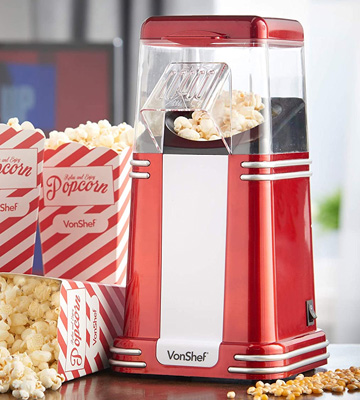 Review of VonShef 13/261 Retro Popcorn Maker