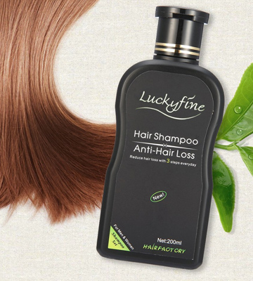 Review of LuckyFine Herbal ingredients Anti-Hair Loss Shampoo