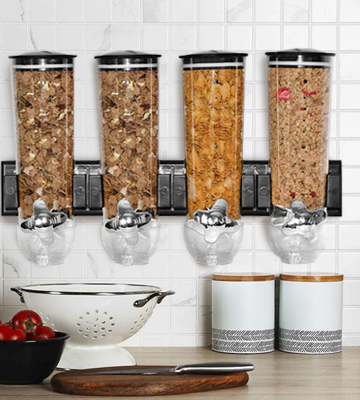 Review of Enyaa Wall Mounted Dry Food Dispenser