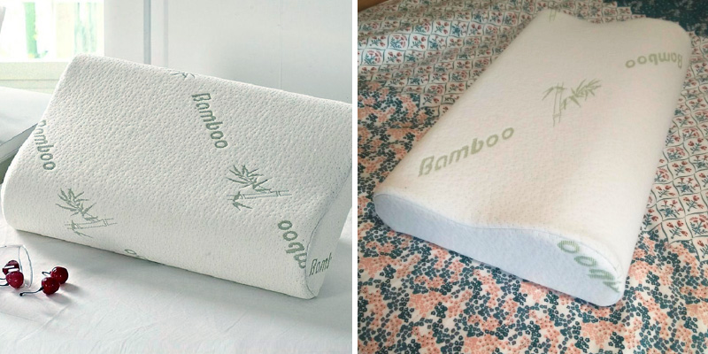 Review of Ecosafeter Contour Eco friendly Bamboo Memory Foam Pillow