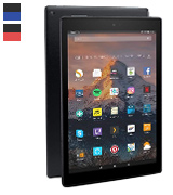 Amazon Kindle Fire HD 10 Tablet, 1080p Full HD Display, 32 GB, Black—with Special Offers