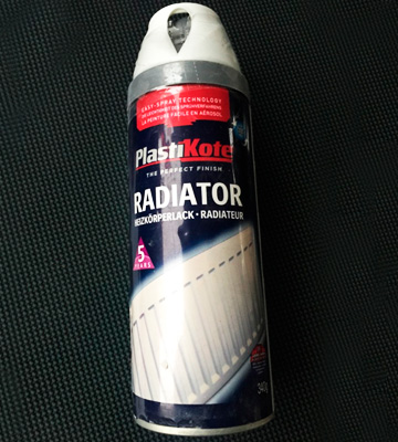 Plasti-kote 26102 400ml Radiator Satin Spray Paint - White - Bestadvisor