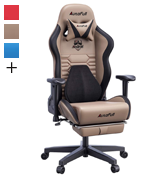AutoFull (‎AF083ZPJA/CB) Gaming Chair (with back Support and Footrest)