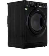 Hotpoint FDL9640K Black Washer Dryer