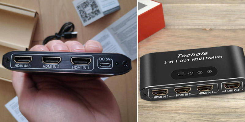 Review of Techole (HS301) 3-Port Aluminum HDMI Splitter with Remote Control