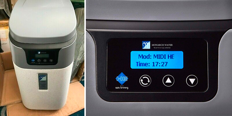 Monarch Midi FreeFlow Water Softener Ultimate Series in the use