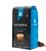 Café Royal Crema Leggero, 1 kg Roasted Coffee Beans