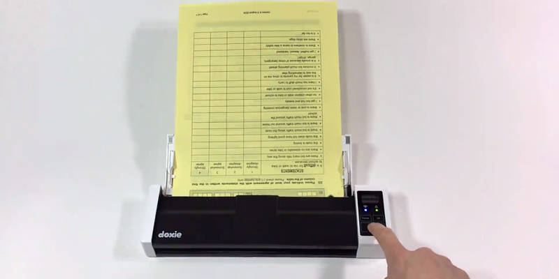 Review of Doxie Q (DX300) Wireless Rechargeable A4 Document Scanner With Automatic Document Feeder