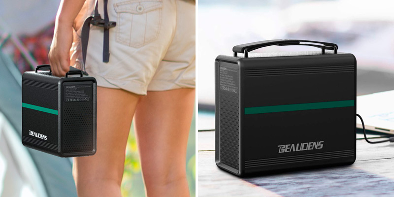 BEAUDENS 166Wh/52000mAh Portable Power Station in the use