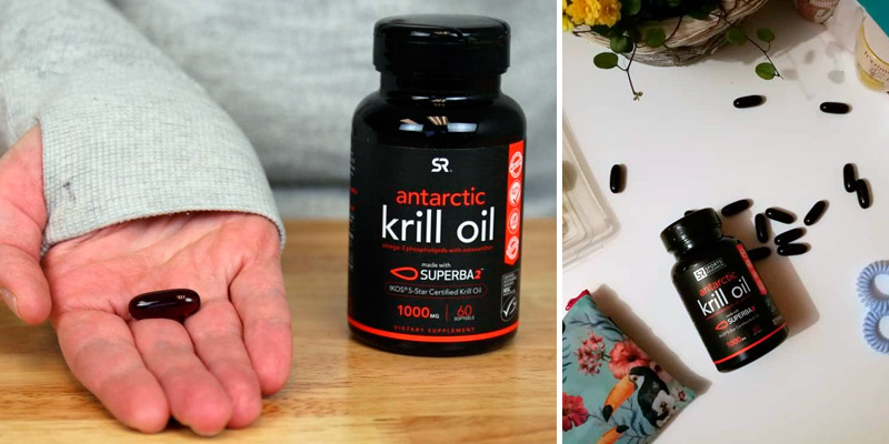 Review of Sports Research 1000Mg Antarctic Krill Oil with Omega-3