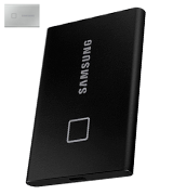 Samsung T7 Touch External NVMe SSD (USB 3.2 Gen-2 Type-C)