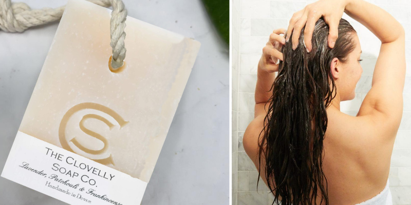Review of The Clovelly Soap Co. Handmade Natural Shampoo Soap on a Rope