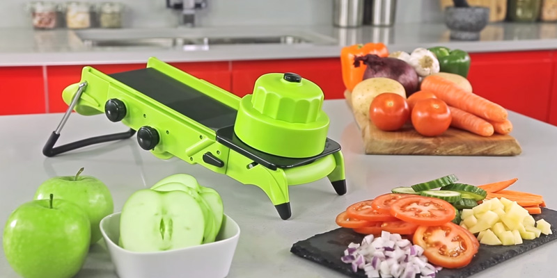 Review of Tower T80413 All-in-One Mandoline Slicer, Green and Grey