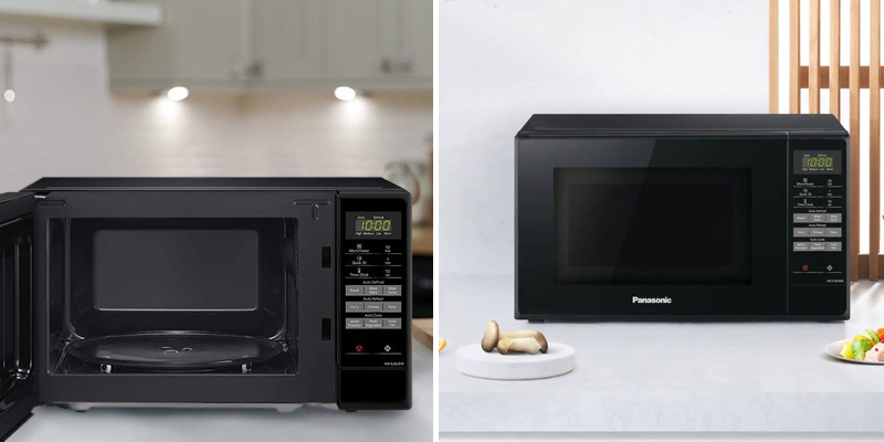 Panasonic NN-E28JBMBPQ Compact Solo Microwave Oven in the use