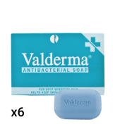 Valderma _Antibacterial Soap (PACK OF 6) 100g
