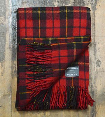 Review of Highland Tartan Tweeds of Scotland Wool Blanket