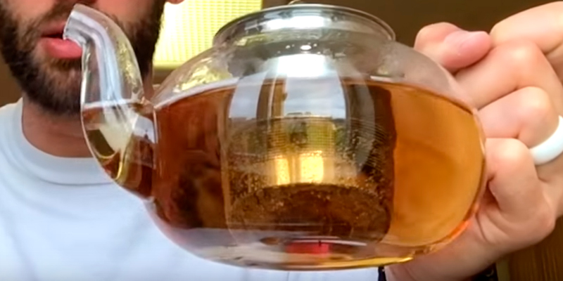 Review of AckMond Apple Shape Clear Glass Teapot