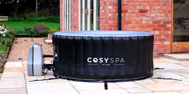 Review of CosySpa Outdoor Bubble Jacuzzi Inflatable Hot Tub Spa