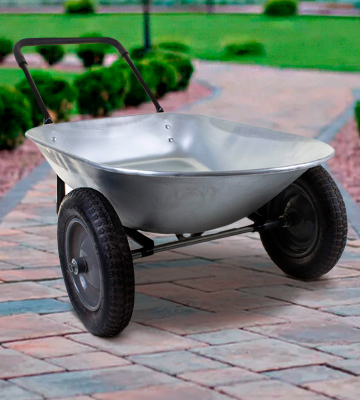 Review of Marko Gardening Colorado 2 Wheel 150KG Wheelbarrow Garden Cart