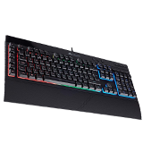 Corsair K55 Gaming Keyboard (6 Programmable Macro Keys, RGB Backlighting)