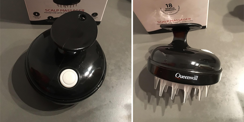 Review of Queenwill 2 Modes Soft Vibration Scalp Massage