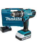 Makita HP457DWE10 Combi drill Kit with carry case