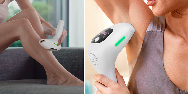 Review of Homkeen 2 Flash Modes IPL Hair Removal System