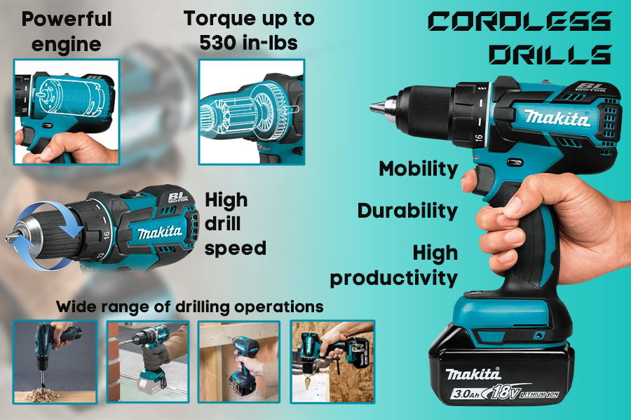 Comparison of Cordless Drills Any Handyman Must Have