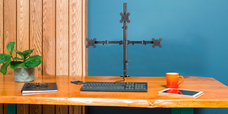 Review of Suptek MD6843 Triple Monitor Mount For 13-27"