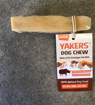 Review of Yakers Yak Milk Extra Large Dog Chew