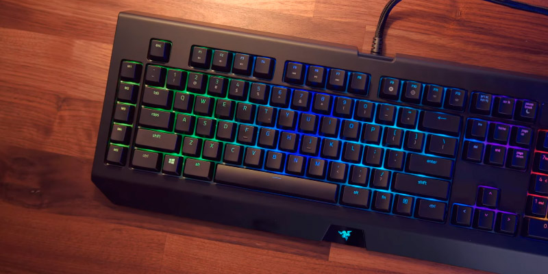Review of Razer BlackWidow Chroma Gaming Keyboard Clicky Mechanical Switches