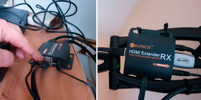 Review of Neoteck NTK037-V 1080P Full HD HDMI Extender (Over CAT6/7)