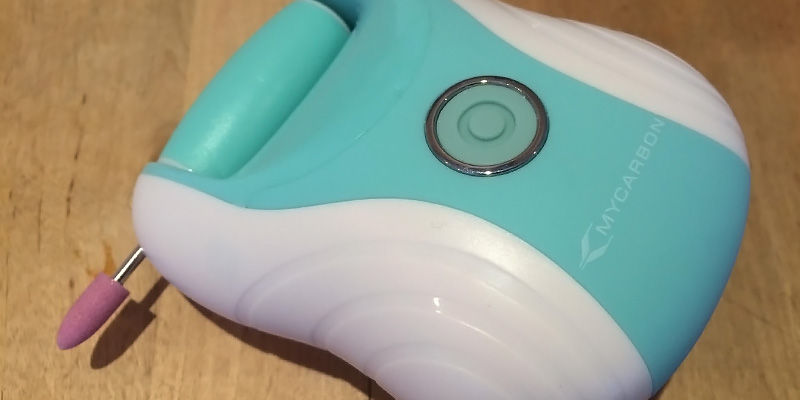 Detailed review of MY CARBON Natural Beauty Rechargeable Electric Callus Remover with Manicure Drills