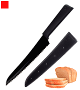 Kuhn Rikon Colori+ Non-Stick Bread Knife