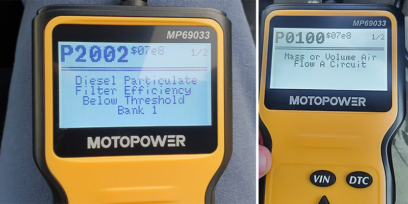 Review of MOTOPOWER MP69033 OBD2 Scanner