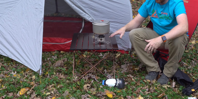 Review of Trekology Portable Camping Table Aluminum Table Top