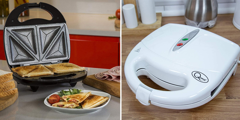 Quest 35129 Sandwich Toastie Maker in the use