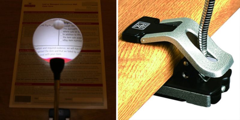 Review of H&S UK Universal Clamp Hands Free Illuminated Magnifying Glass
