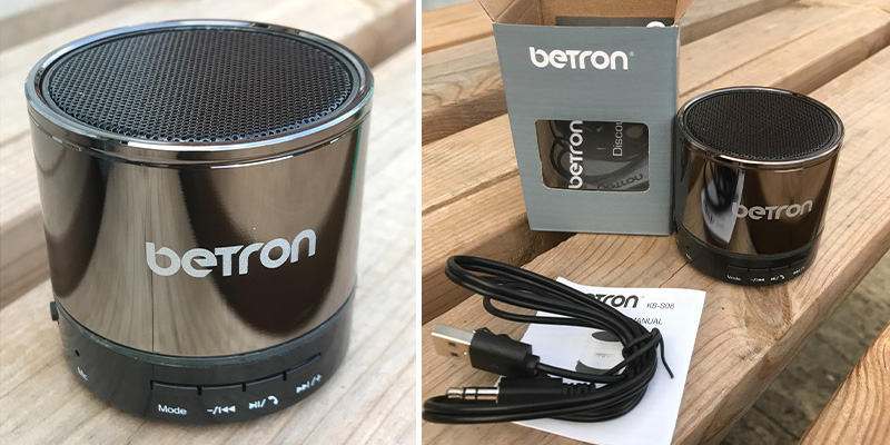 Review of Betron KBS08 Bluetooth Speaker, Wireless and Portable Speaker