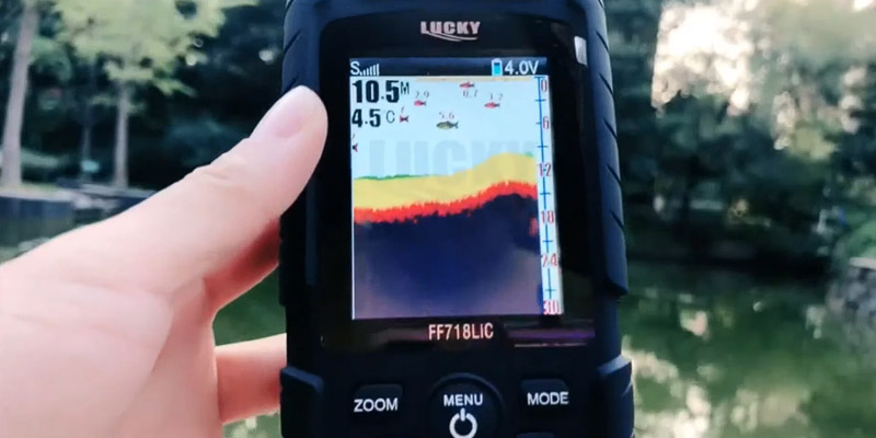 Review of Lucky (FF718LiC) Wired & Wireless Fish Portable Finder for All Fishing Types