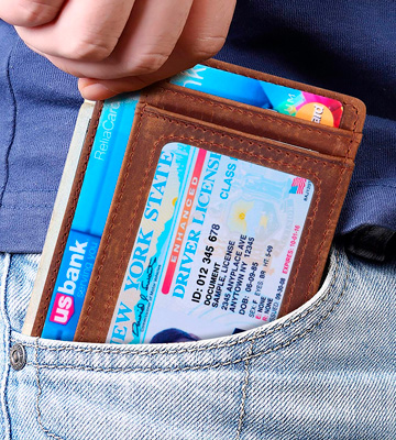 Review of Kinzd AS145-K Slim Leather Wallet