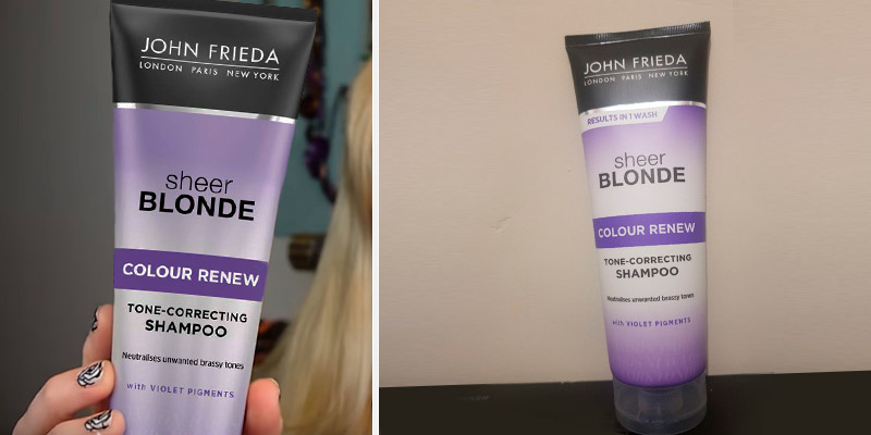 Review of John Frieda Sheer Blonde Purple Shampoo for Blonde Hair