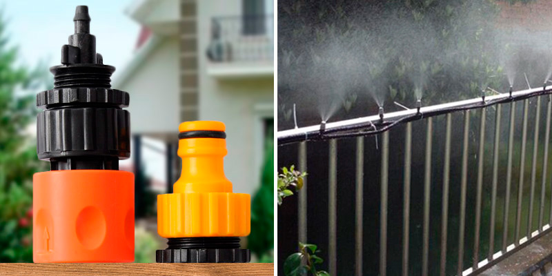 Review of Bluestone 82Ft, 25 Plastic Misting Nozzles Misting Cooling System