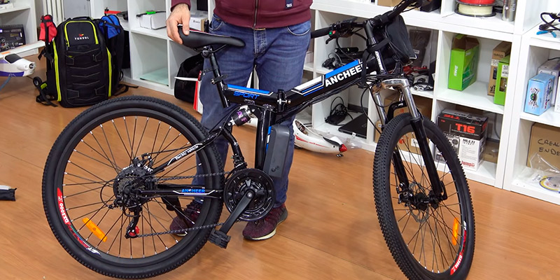 Review of Ancheer Spoting Black Electric Mountain Bike