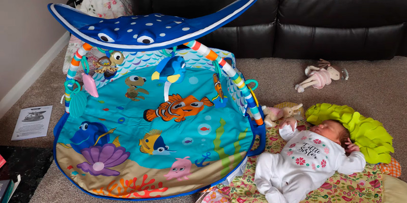 Review of Bright Starts Finding Nemo Ocean Baby Activity Gym and Play Mat