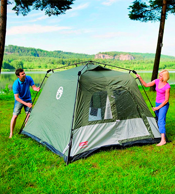 Review of Coleman Instant Tourer Water Repellent Pop-up Tent