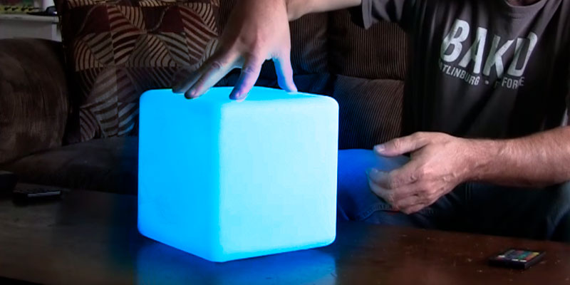 Review of Mr.Go IP65 Led Mood Light Cube