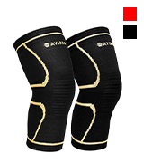 AVIDDA 2 Pack Compression Knee Sleeves